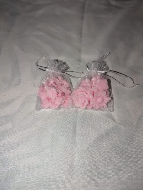 Mystic Harmony – Mini Heart Wax Melts, Pink Favour Bag - Image 3