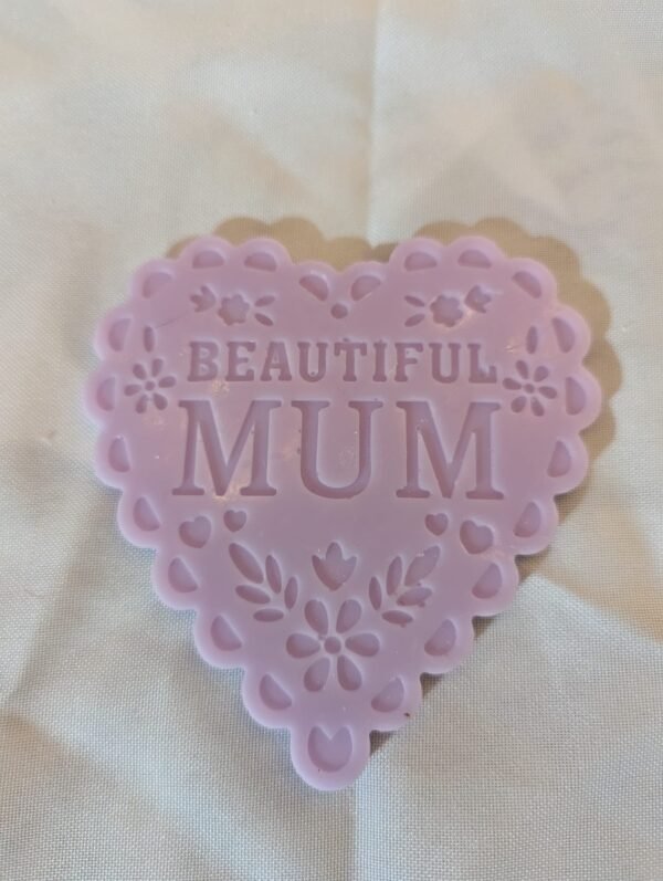 Mystic Harmony "Beautiful Mum" Large Purple Wax Melt - Image 3