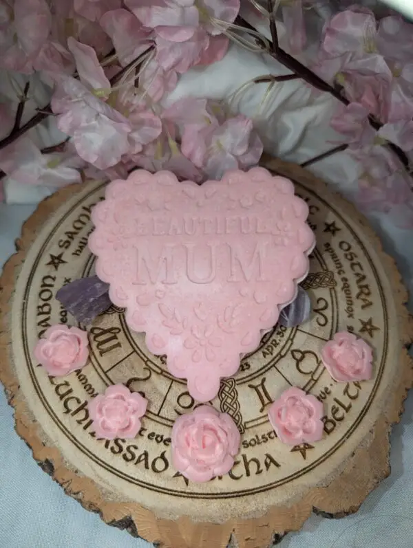 Mystic Harmony "Beautiful Mum" Large Pink Wax Melt