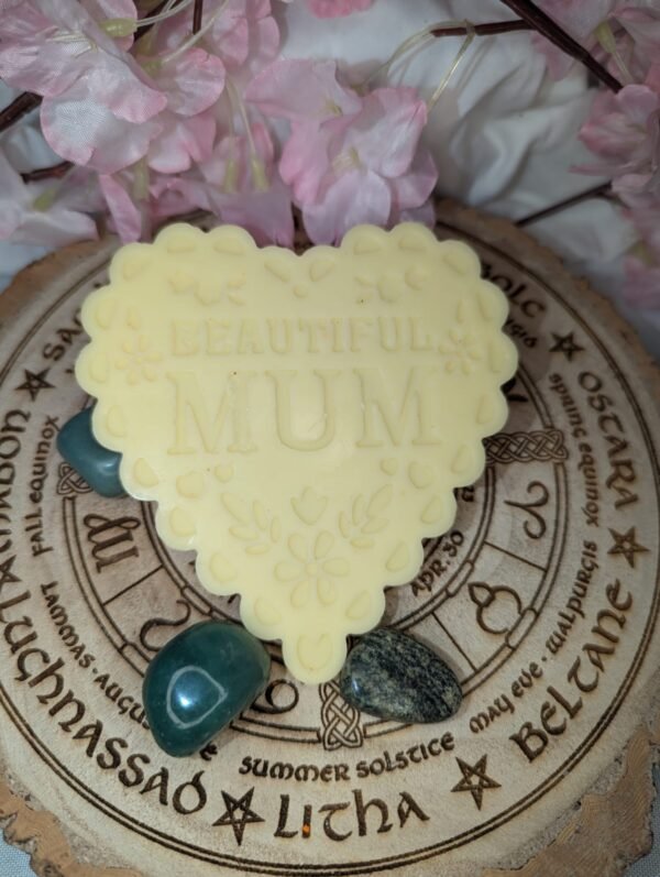 Auric Flame – "Beautiful Mum" Large Yellow Wax Melt